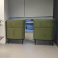 ABCAM - Metropolis Tower | Product Seen: [Cadence 1–Seater Sofa – Highback + Tablet]